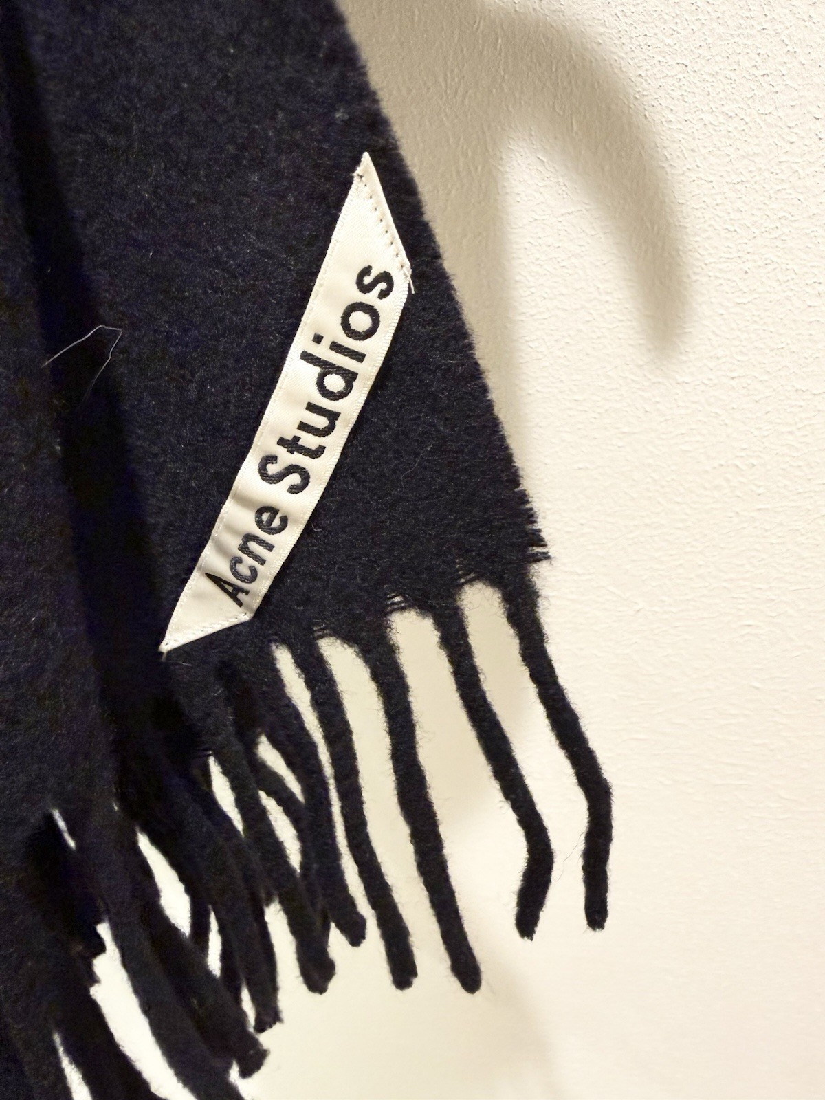 Acne Studios wool Black 200cm X 70cm Scarf