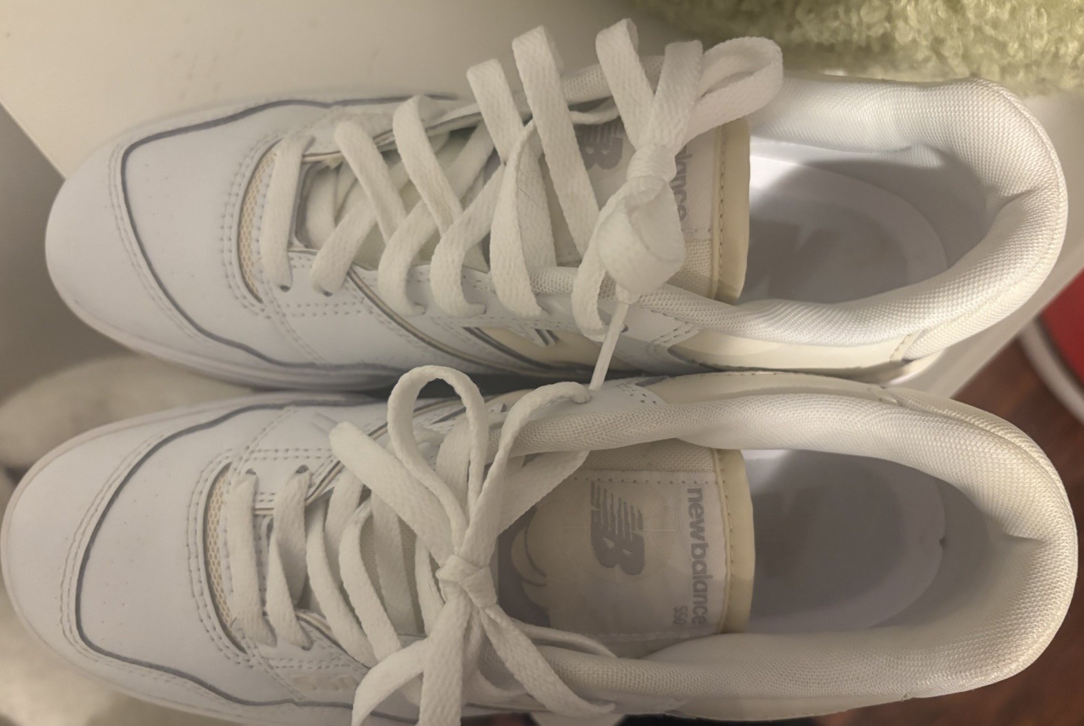 New Balance 550 ‘white linen’ US W8/M6.5