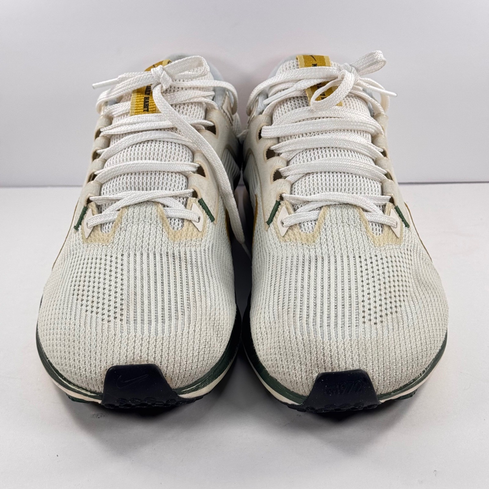 Nike Air Zoom Pegasus 40 Mens 10.5 Sail Noble Green Wildflowers FV3631-081