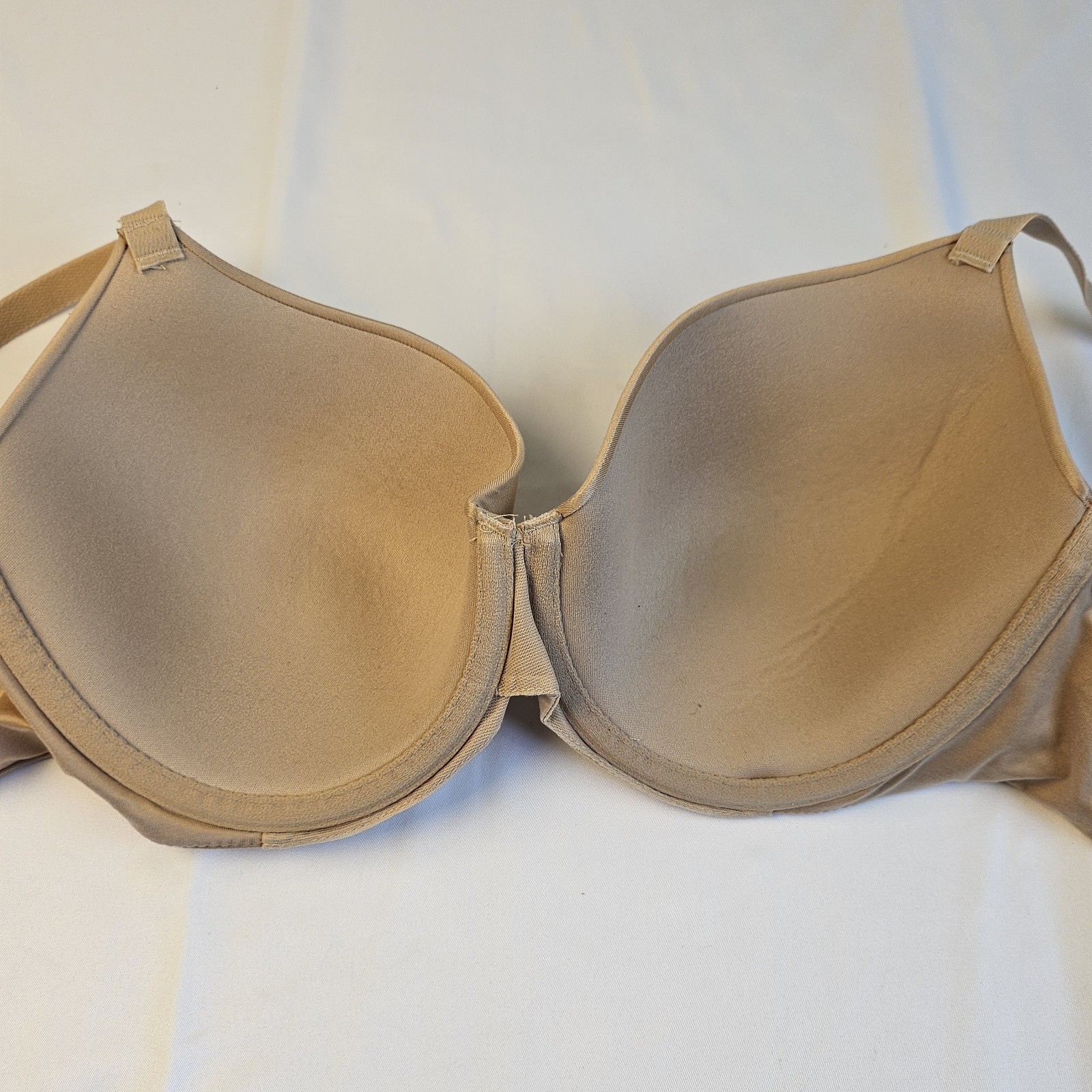 Auden The Icon Full Coverage Lightly Lined T-Shirt Bra Women’s Size 38B Beige