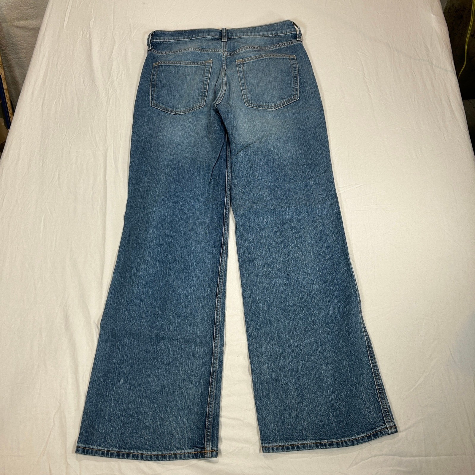 Gap Vintage Flare High Rise Jeans Womens 30 10R Blue Medium Wash Denim