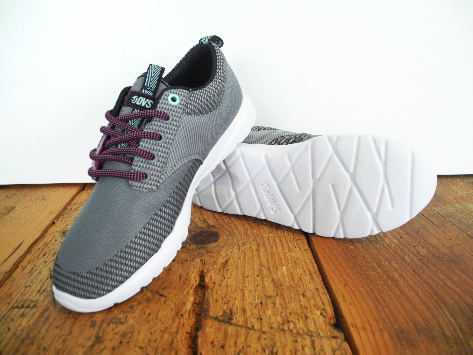 DVS SHOES PREMIER 2.0 WOMEN SNEAKER NEU GREY JACQUARD US 6 EUR 36.5 DVS SHOES