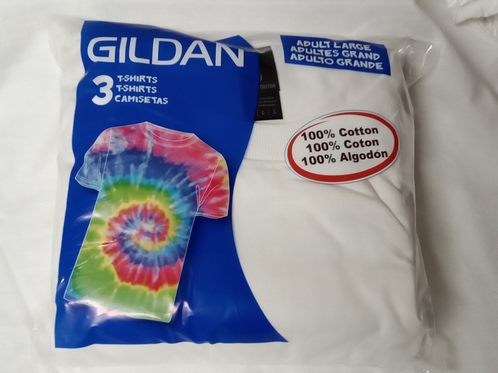 6 Pack Of Gildan G5000 White Adult Heavy Cotton Tee 100% Cotton Select Size