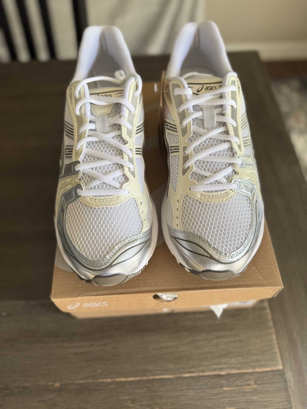 Size 11 – ASICS Gel Kayano 14 White Ivory