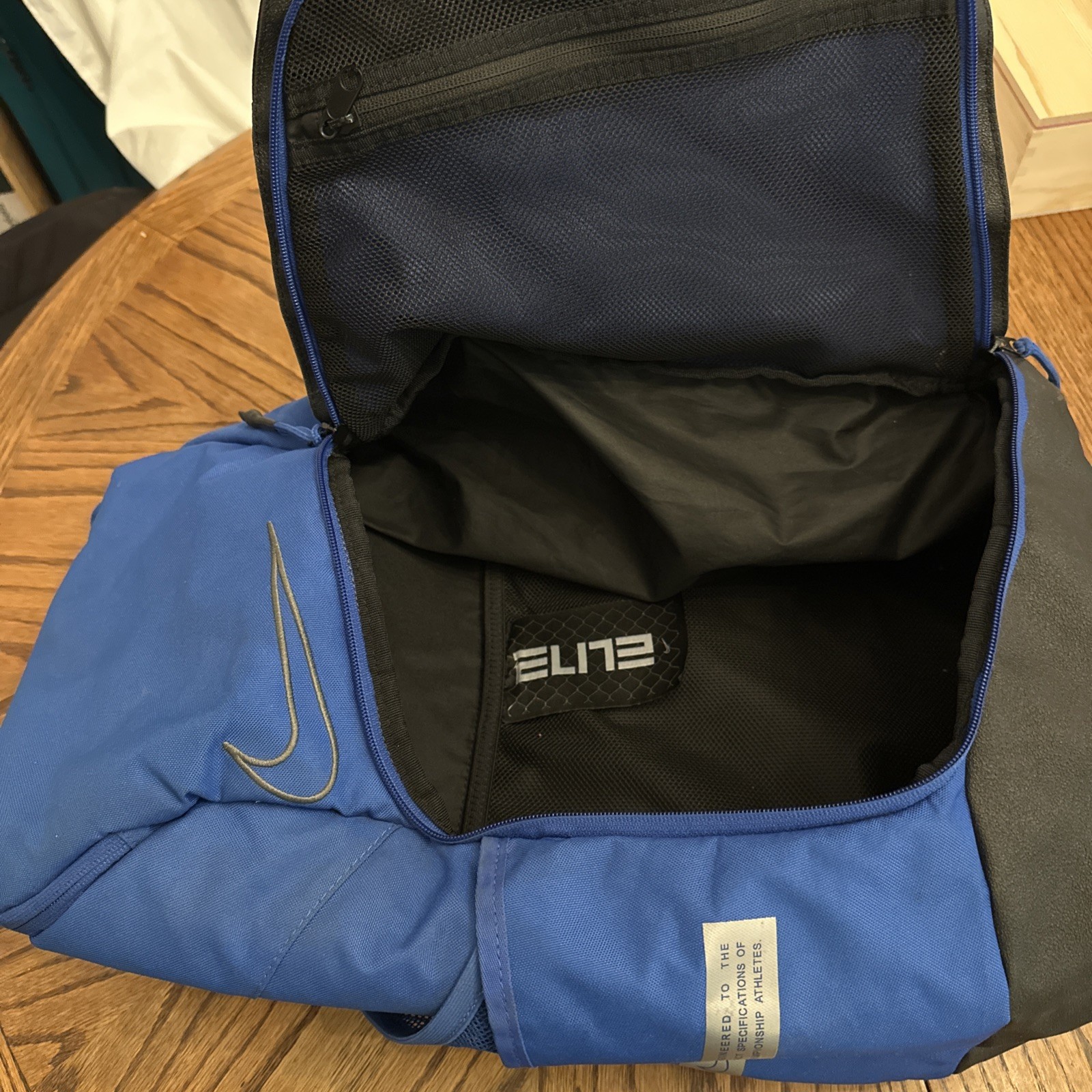 *TEAM ISSUED* Nike Elite Pro Basketball Backpack NEO Blue