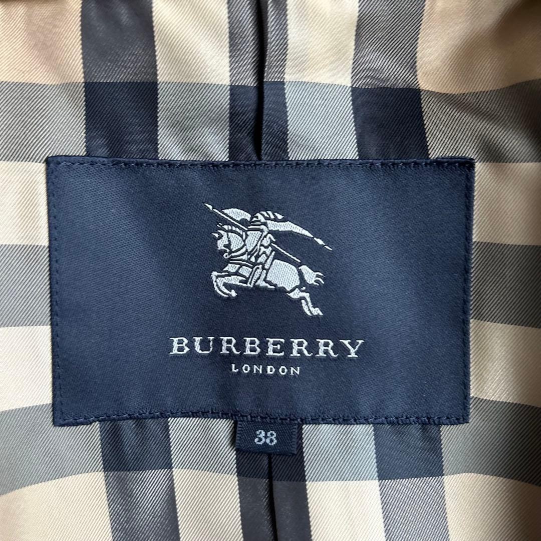 Burberry London Duffle Coat Mega Check Long 2way Toggle