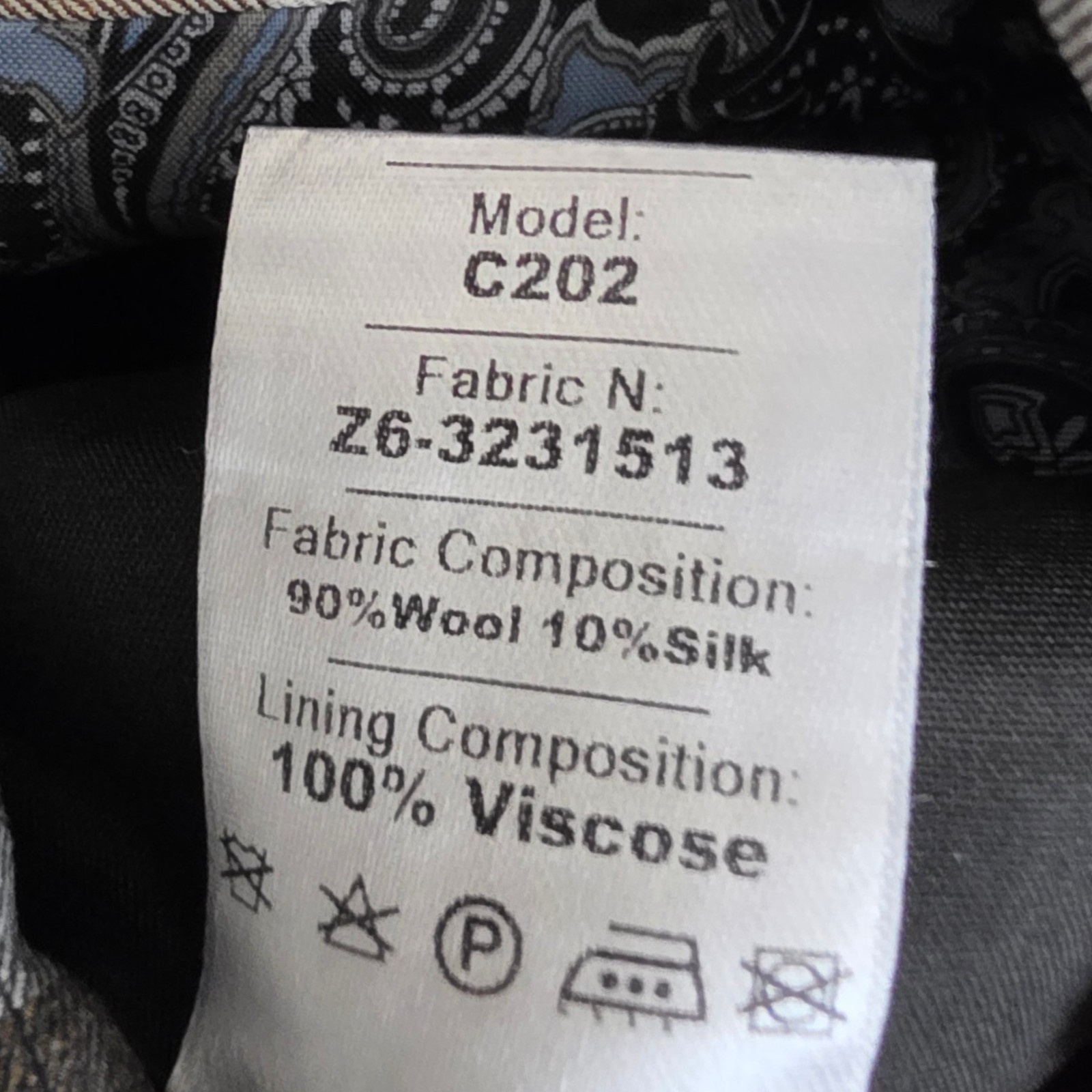 Bespoke Blazer 40L Wool Silk 4 Seasons Full Canvas Working Cuff Checked