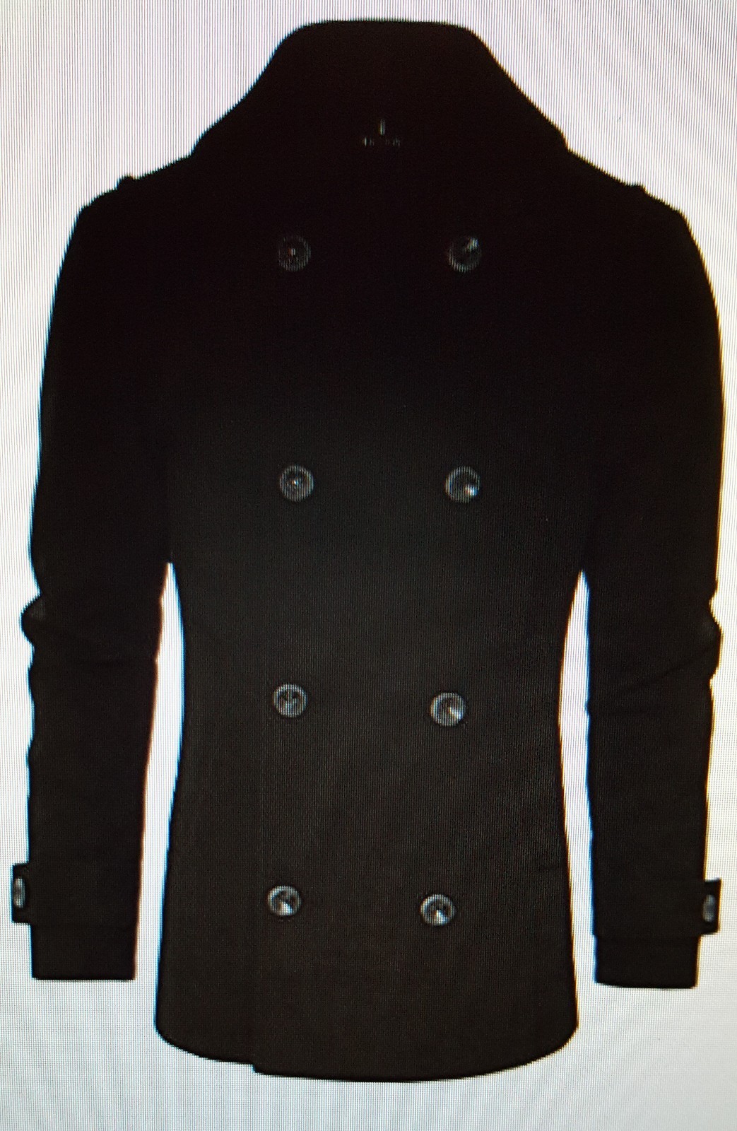 Mens Winter Peacoat