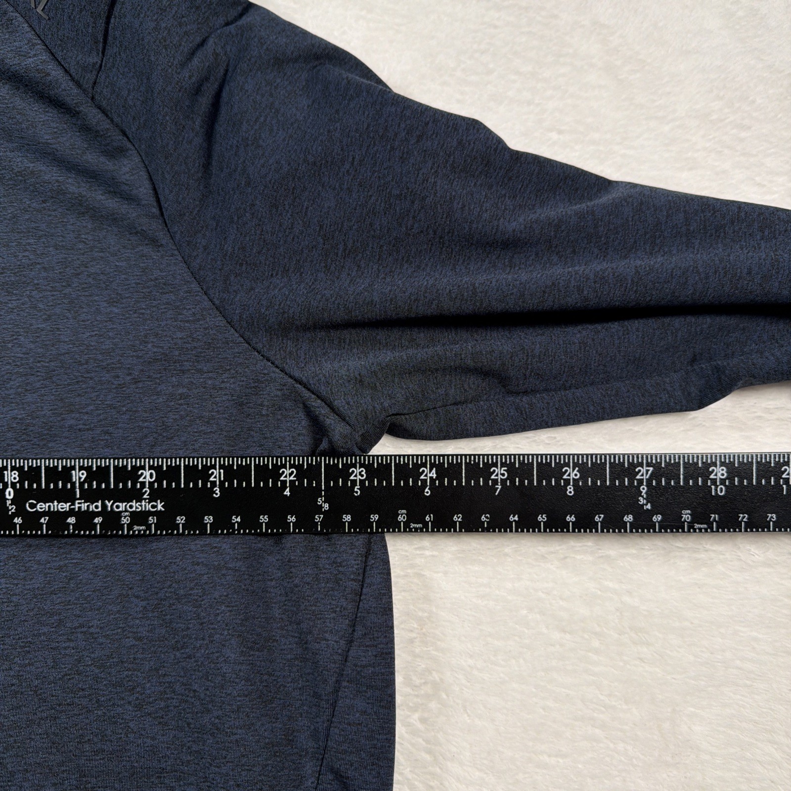 UNRL Hoodie Mens Large Navy Crossover Performance Pullover Stretch Unreal Golf
