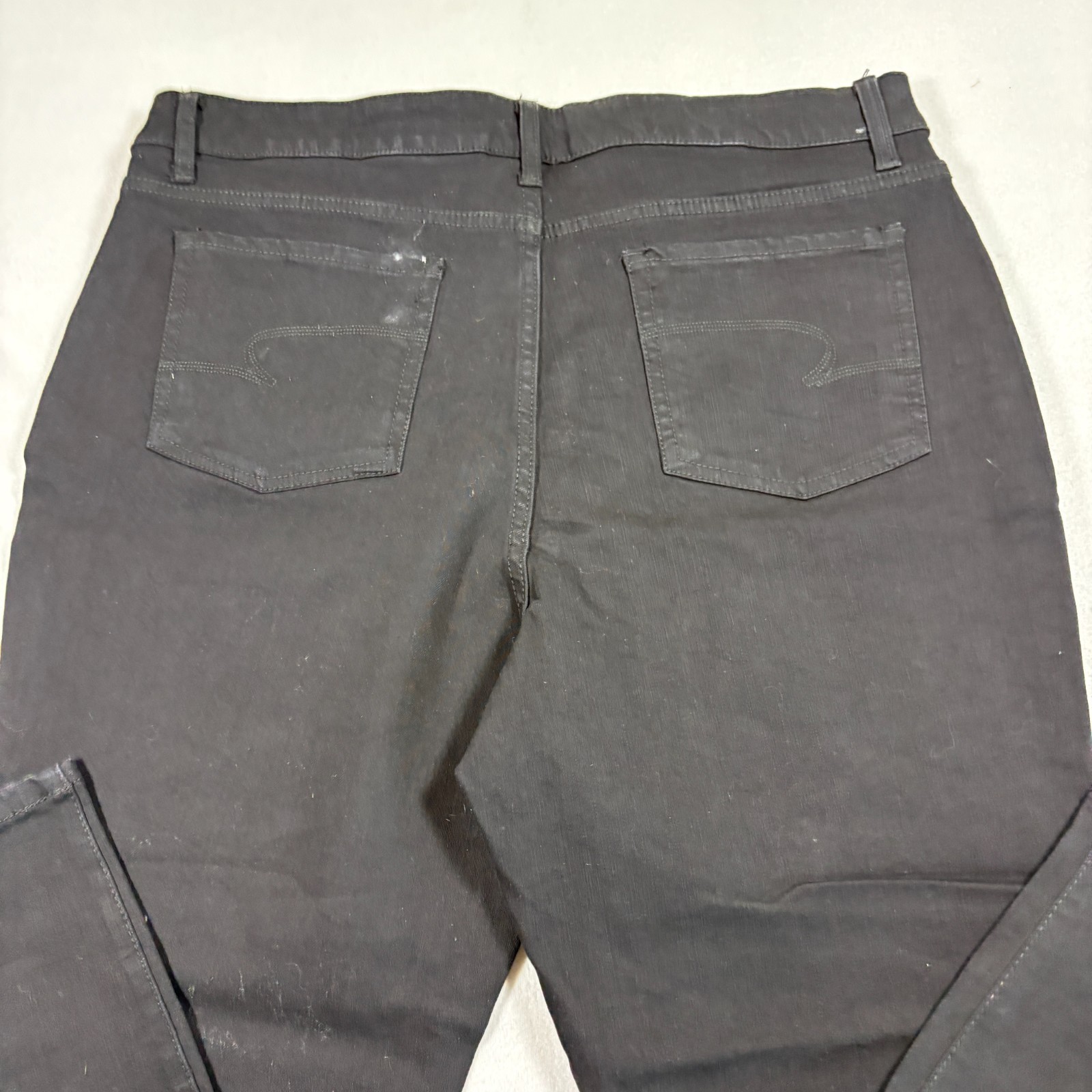 Time And Tru Womens Jeans 20 Black High Rise Skinny Stretch Denim NWT