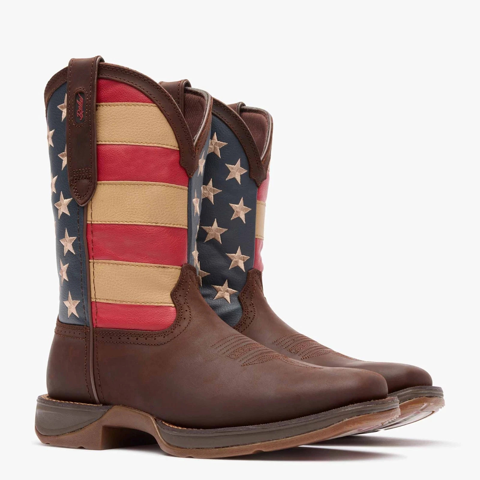 Men’s Durango Rebel American Flag Patriotic Western Boots