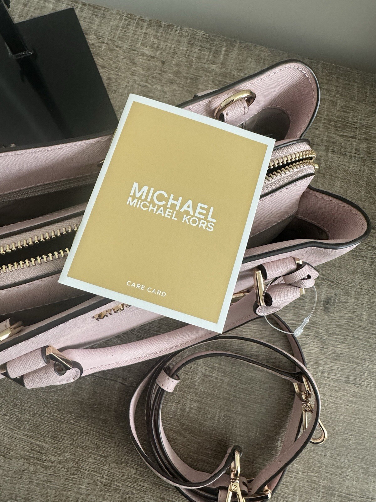 NWT MICHAEL KORS SAVANNAH BLOSSM SMALL SATCHEL SAFFIANO LEATHER
