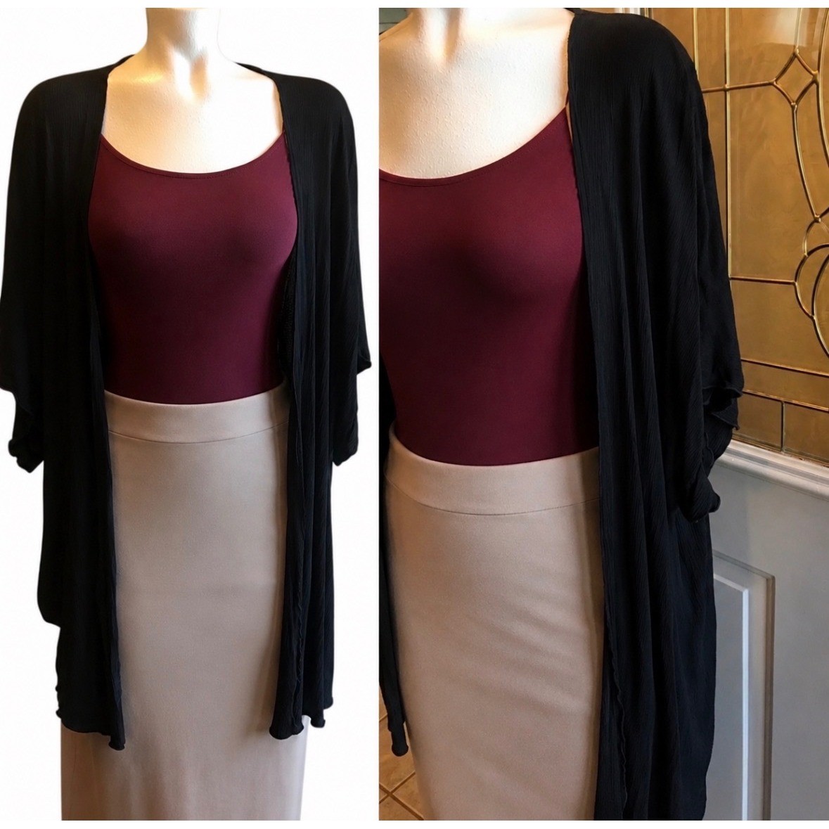 Lime n Chili Women Black Cardigan L Gorgeous