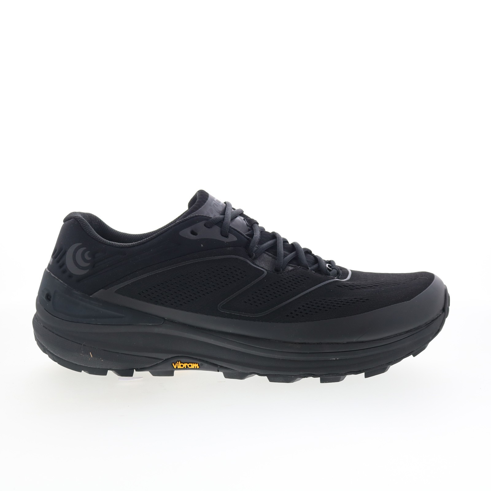 Topo Ultraventure 2 M043 Mens Black Canvas Lace Up Athletic Hiking Shoes