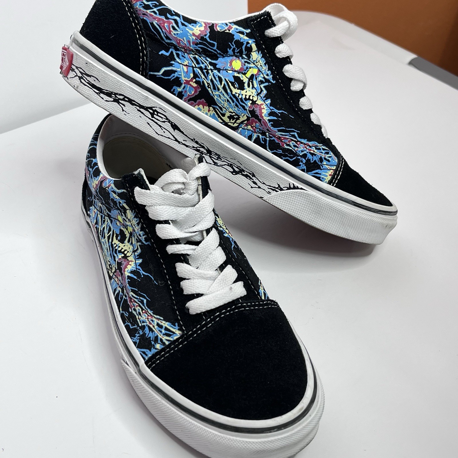 Vans Old Skool Zap Low Glow In The Dark Skull House Of Terror para hombre