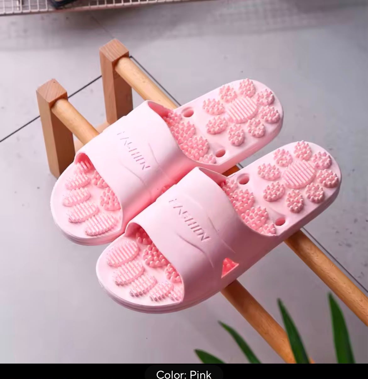 Spa Slippers Indoor Home Non-Slip Quick Dry Massage Shower Shoes Best Quality