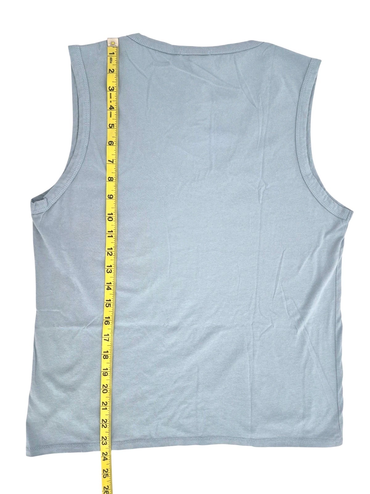 New James Perse Women’s Deep U- Neck Cotton Tank Top in Azure Size 1 (Small) $95