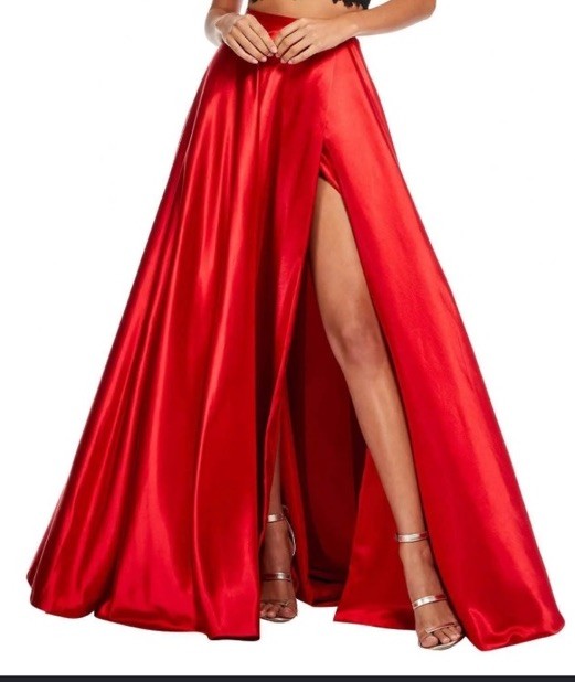 Sherri Hill 52730 Blk/Red 2pc Formal Size 8 “NEW”