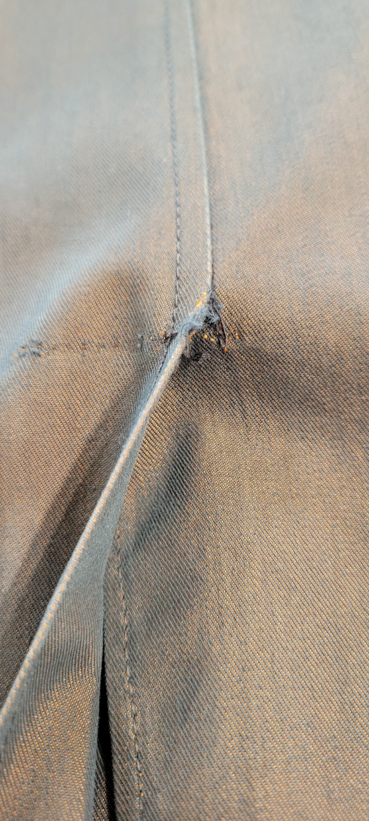 Chameleon Weatherproof Trench Coat Mens Brown Chartreuse Iridescent GOOD VTG