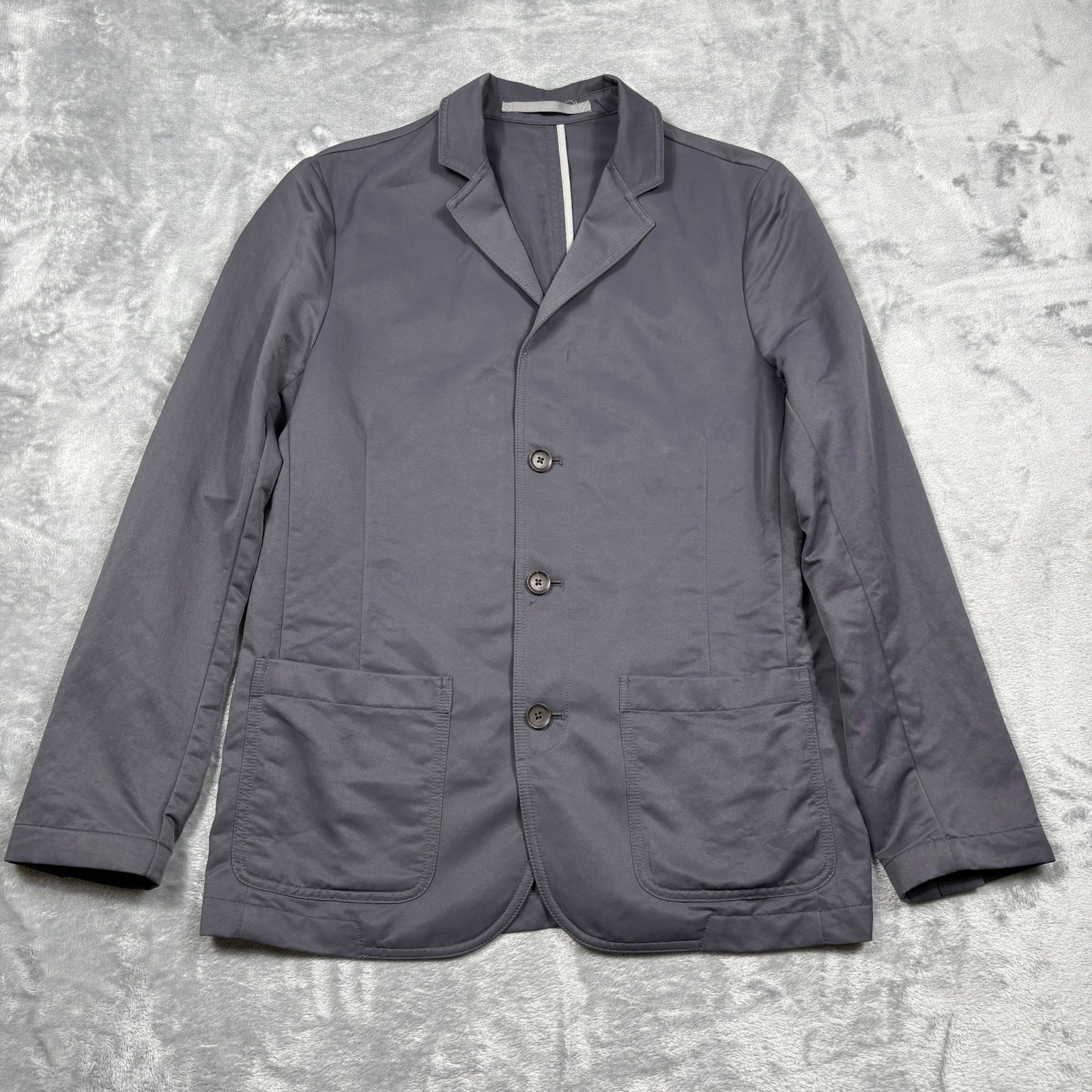 Rohan Gray Two Button Journal Semiformal Jacket Mens Size 40R 100% Polyamide