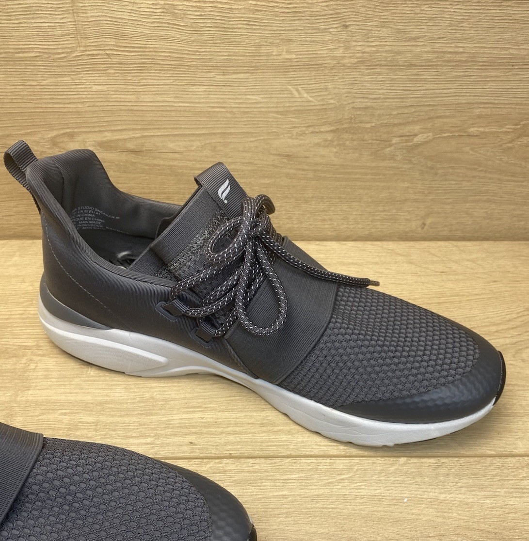 Zuma Studio Sneaker III Men’s Size 10 Gray Athletic Casual Shoes Lightweight