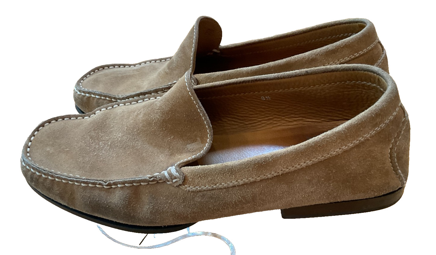 Tod’s Men’s Suede Camel Driving Loafers/Moccasins Made in Italy Sz 9.5 (US 11)