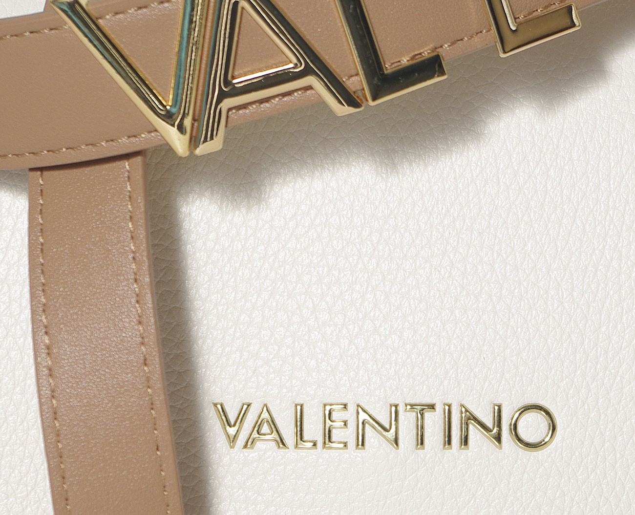 Valentino bags ALEXIA bag bianco cuoio borse a spalla VBS5A806 SATCHEL 22x15x10c