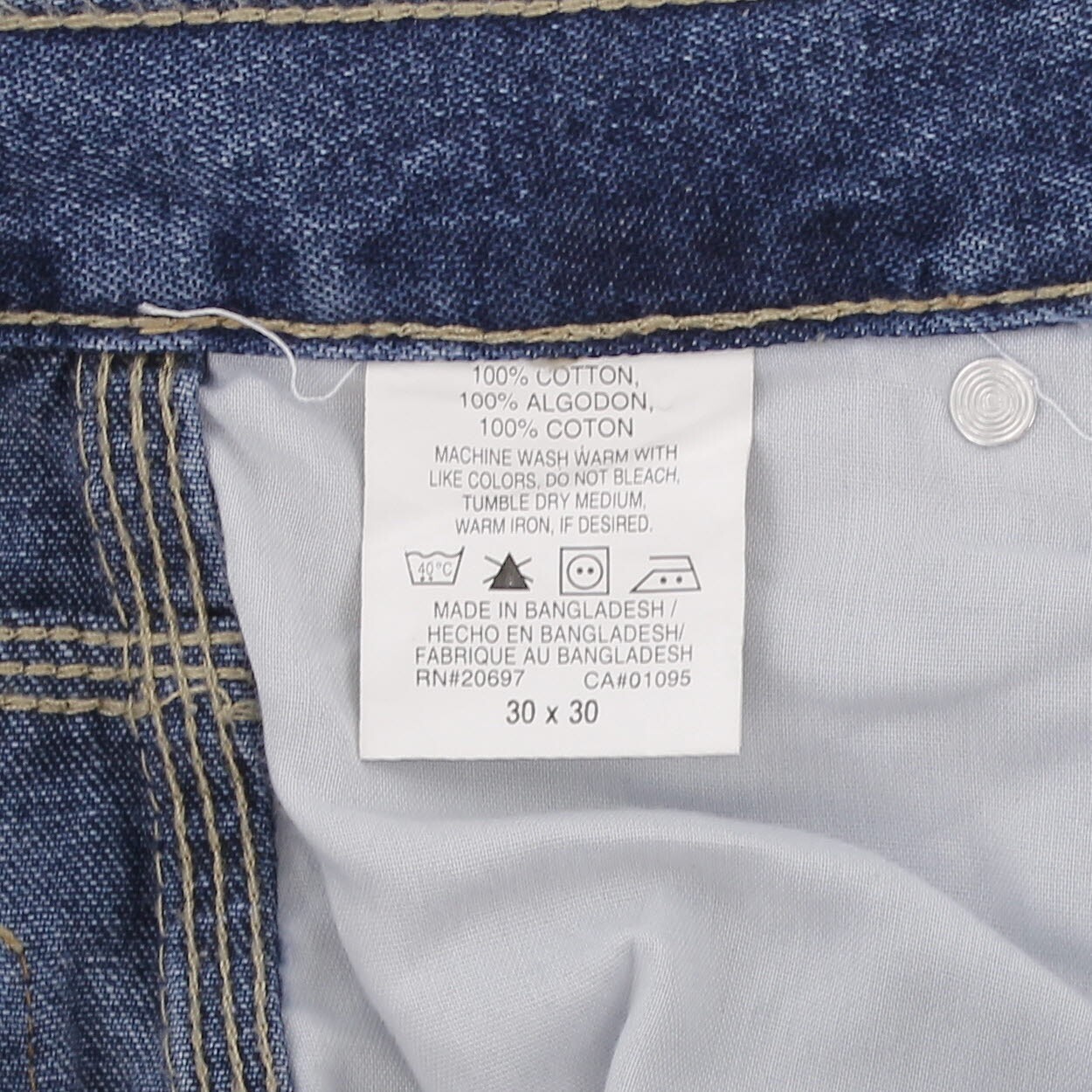 Dickies Men’s Carpenter Denim Jeans, Straight Leg Cotton 7 Pocket Pants