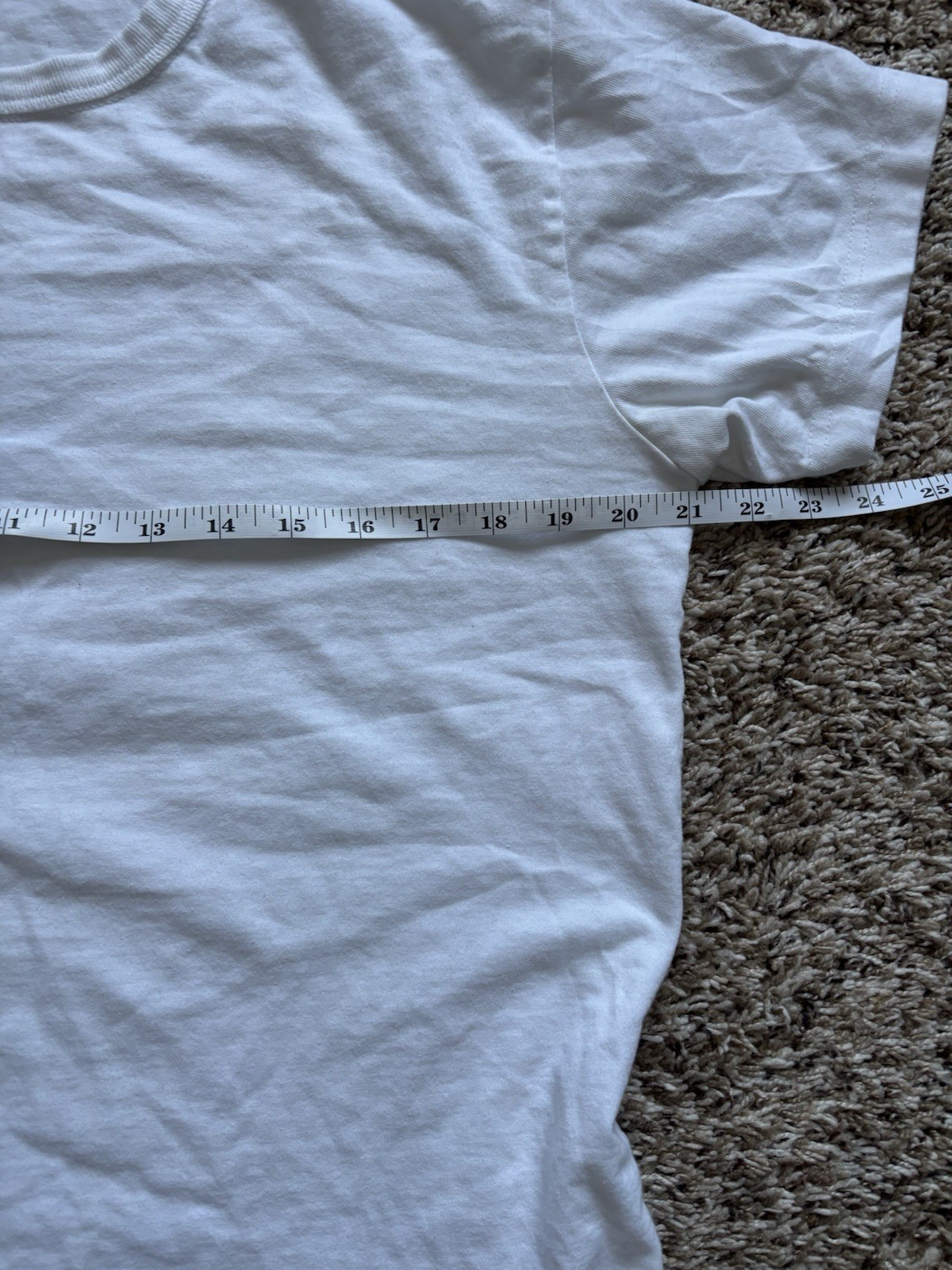3sixteen Heavy Weight Tee Size M / White