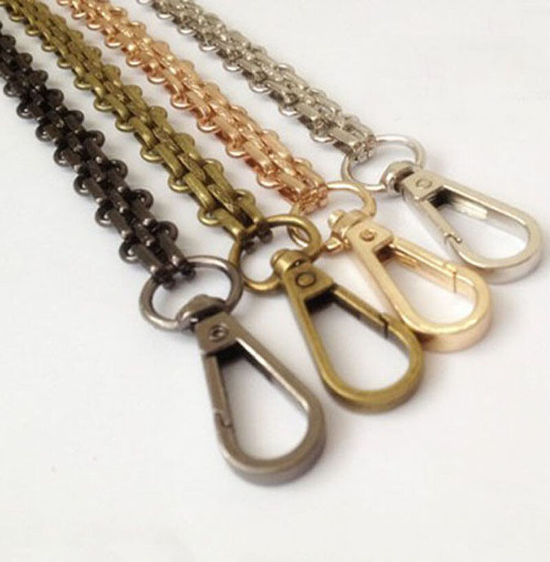 20 ~ 200 CM Replacement Three Rows Metal Chain For Strap Bag Crossbody Handbag