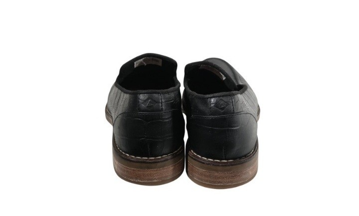 Sperry Fairpoint Croc-Embossed Leather Loafers-7