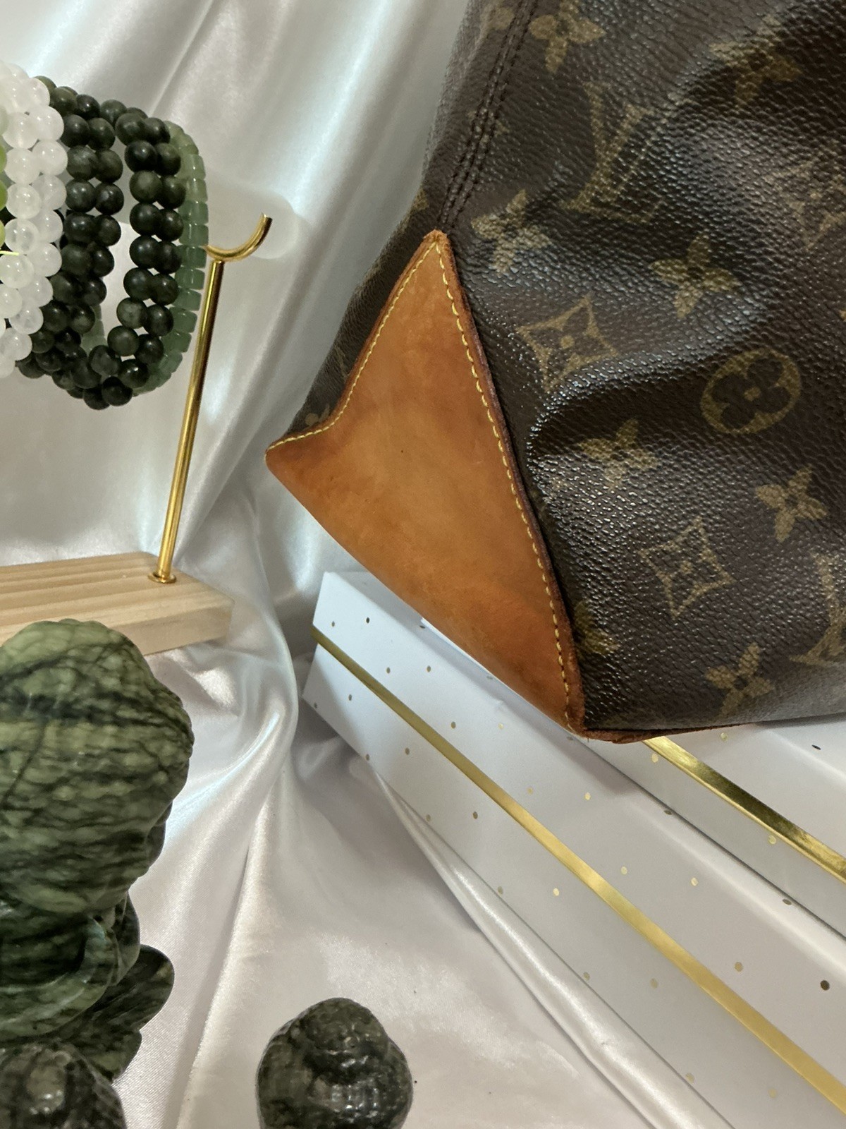 Pre Loved Louis Vuitton Monogram Cabas Piano Tote Good Clean