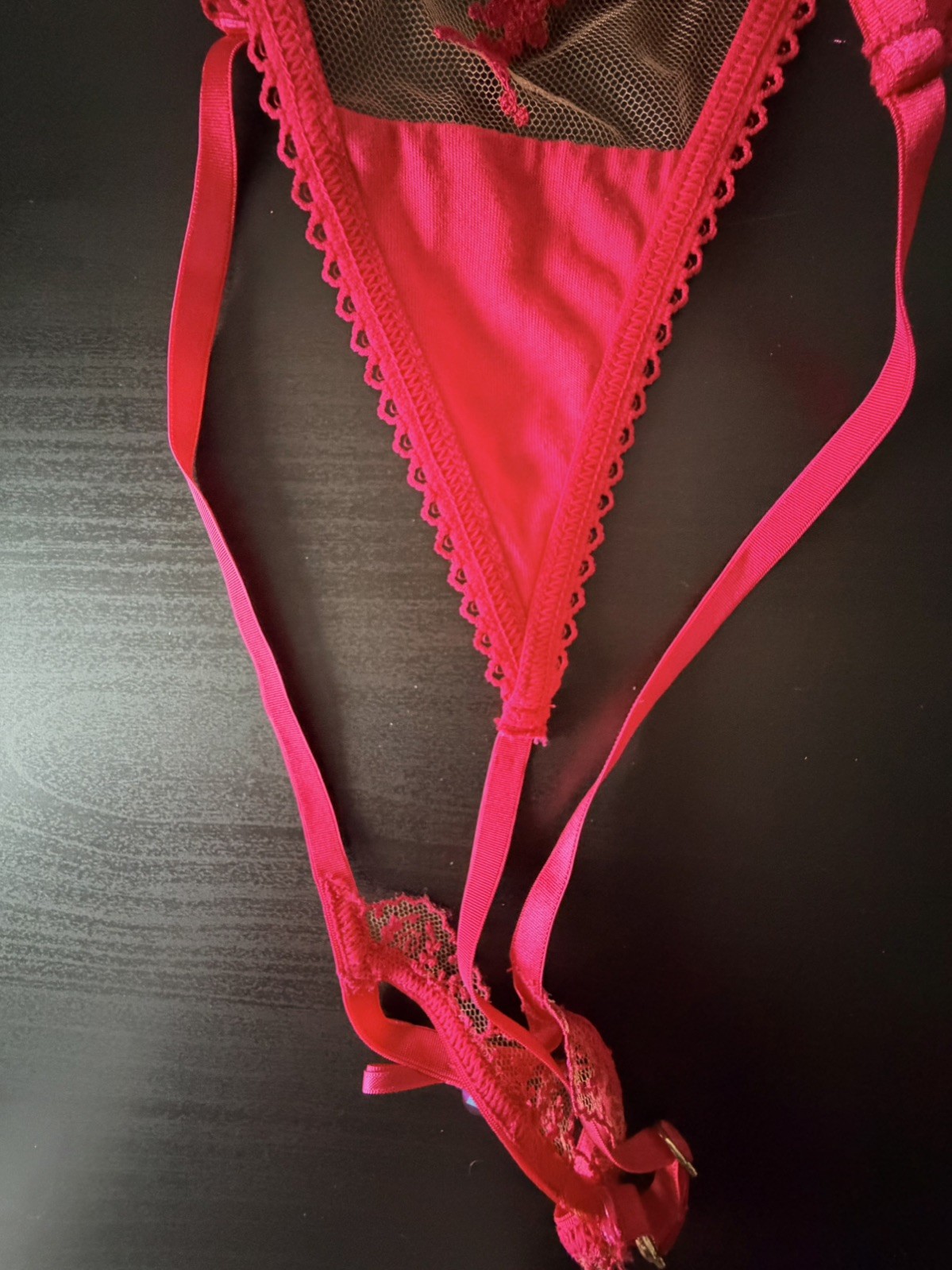 New Honey Birdette Madison Raspberry Bodysuit Playsuit Size Small
