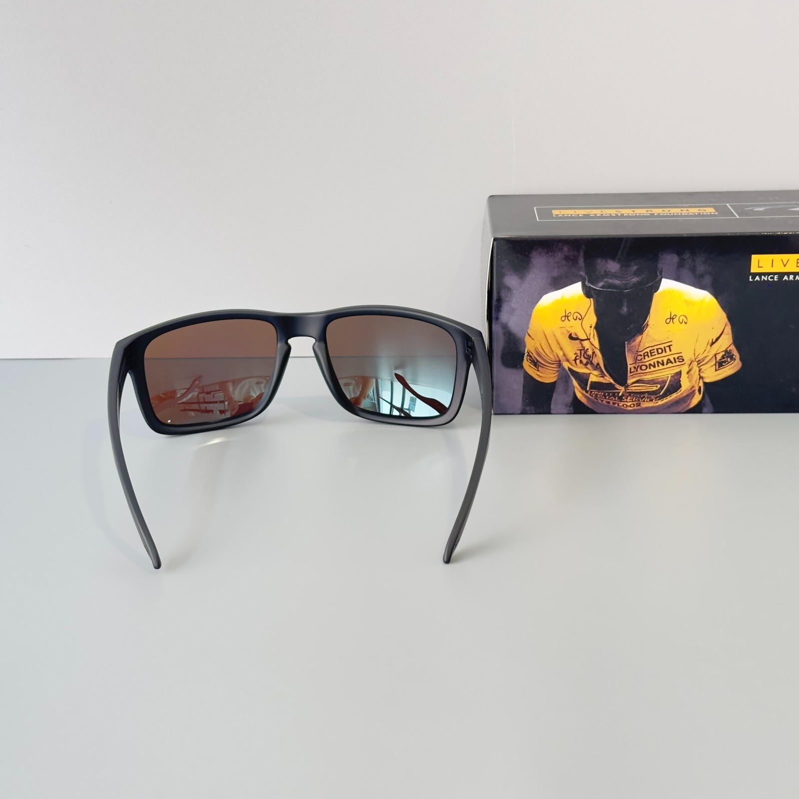 Oakley Holbrook XXL OO9487 Sunglasses Black Frame Blue Lenses Unisex