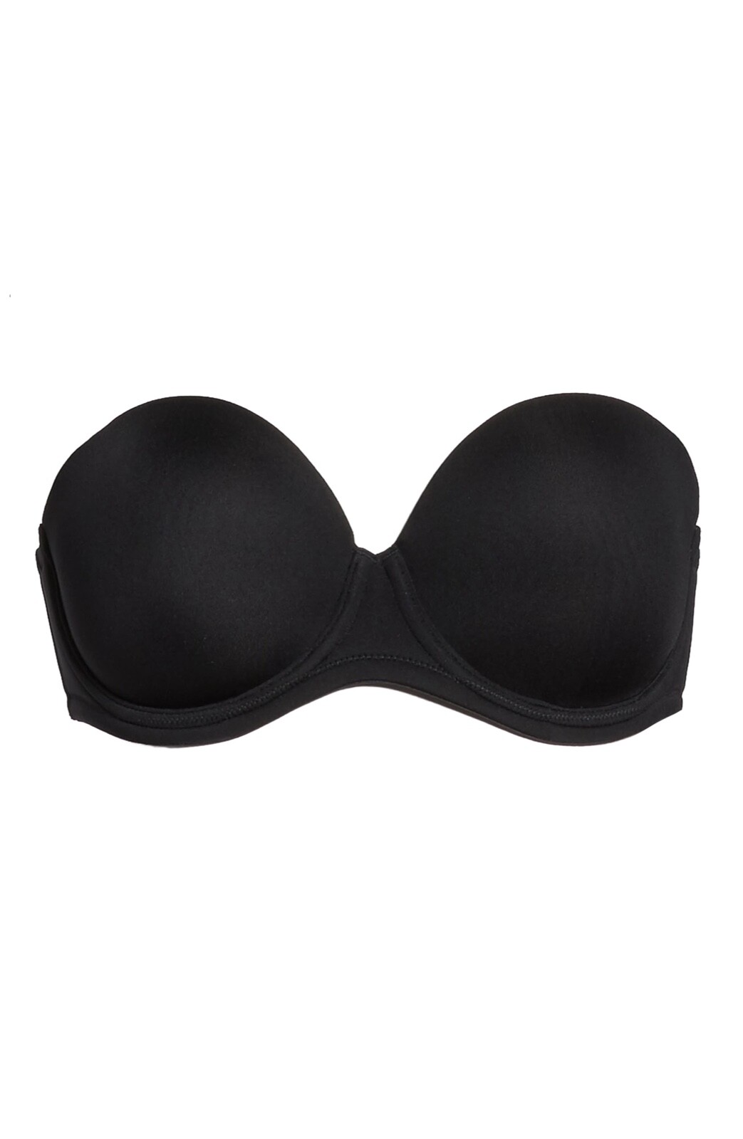 NEW $76 Wacoal Red Carpet Convertible Strapless Bra in Black {SZ 32DD US ] #L613