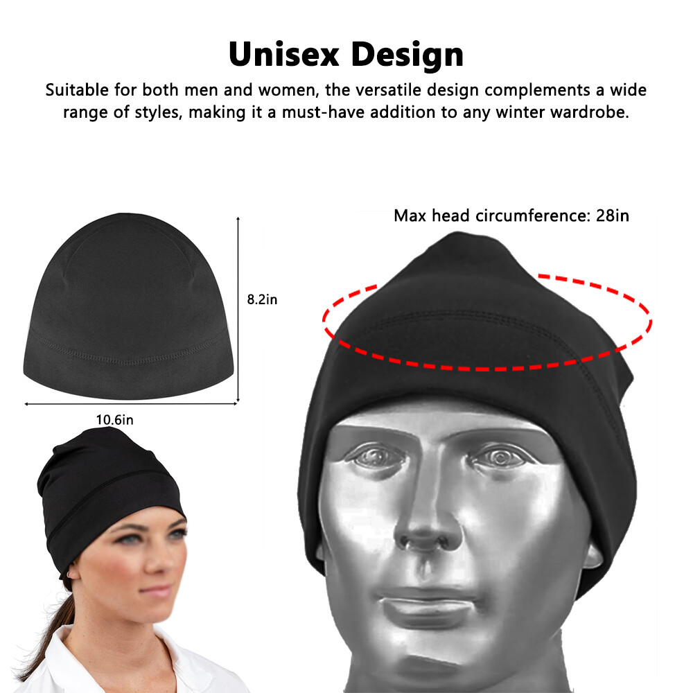 Military Tactical Skull Cap Winter Warm Fleece Windproof Ski Cycling Beanie Hat