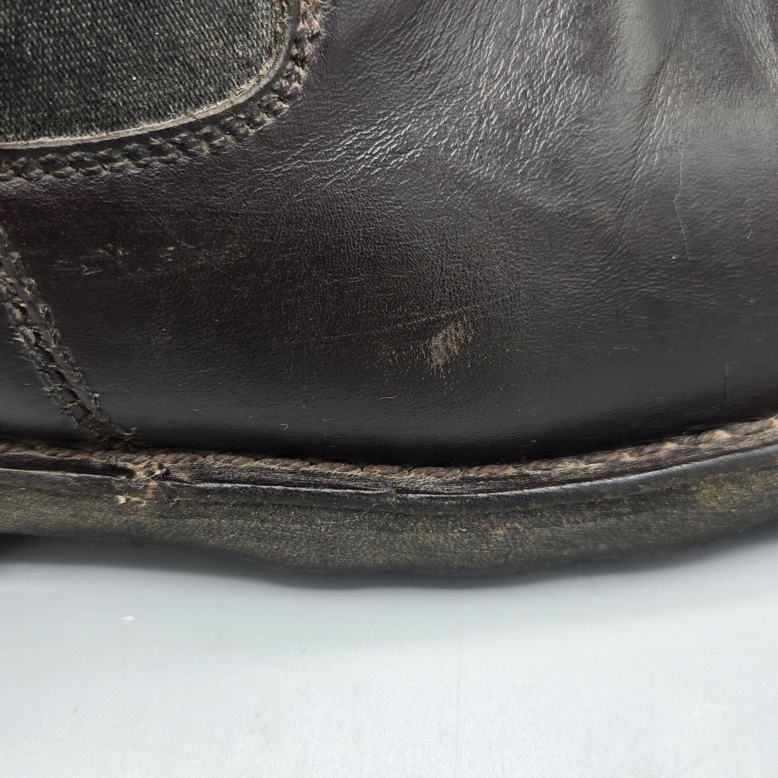 Danner 3.5 In Romeo 2 Chelsea Work Boots Slip On Brown Leather Shoes Men’s Sz 9D