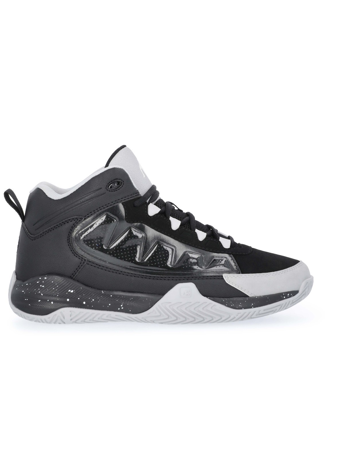 FLASH SALE – AND1 Men’s Backcut Basketball High-Top Shoes Black Silver New