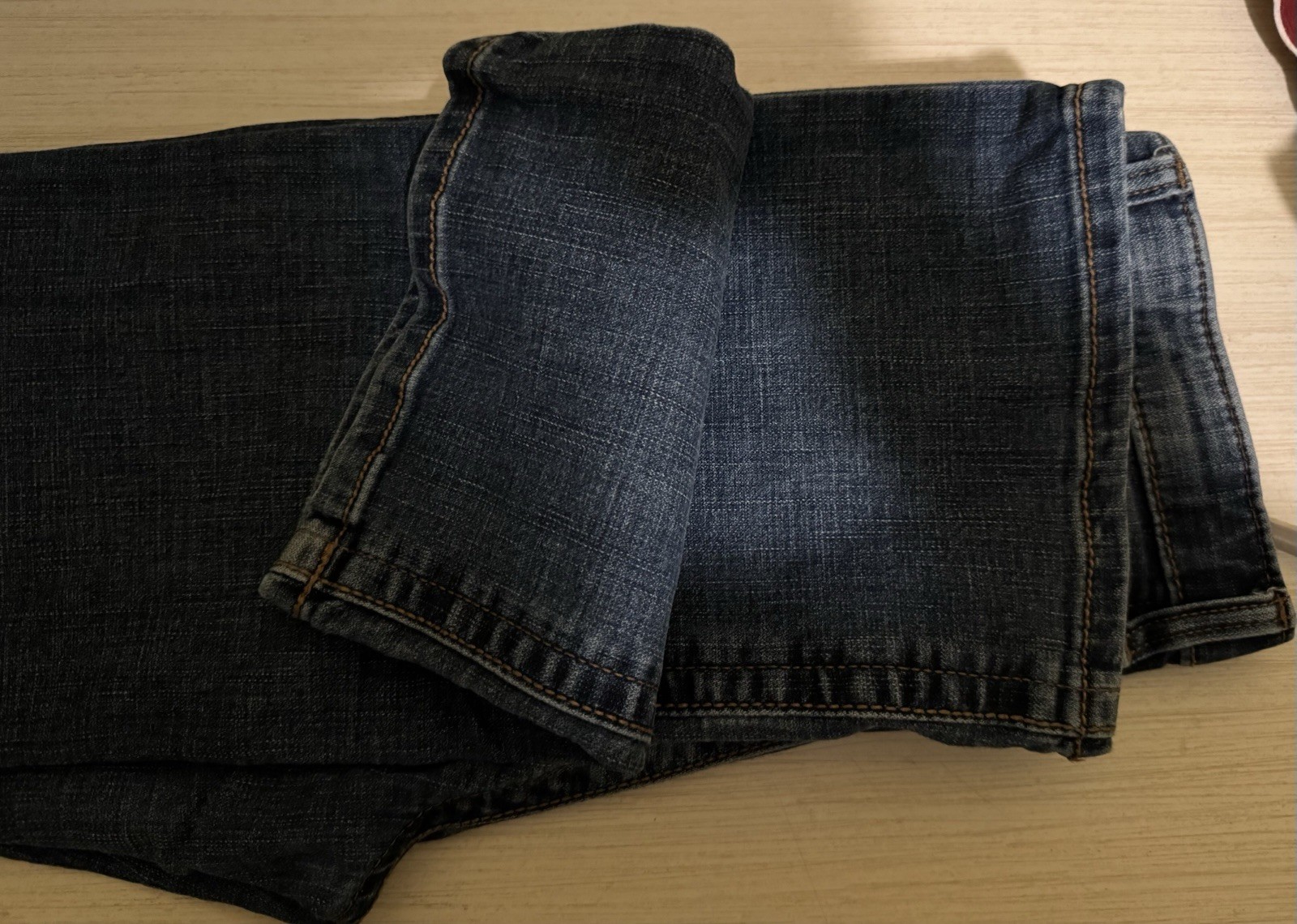 Wrangler Willow Ultimate Riding Jean boot cut stone wash Size 7×34-29×34