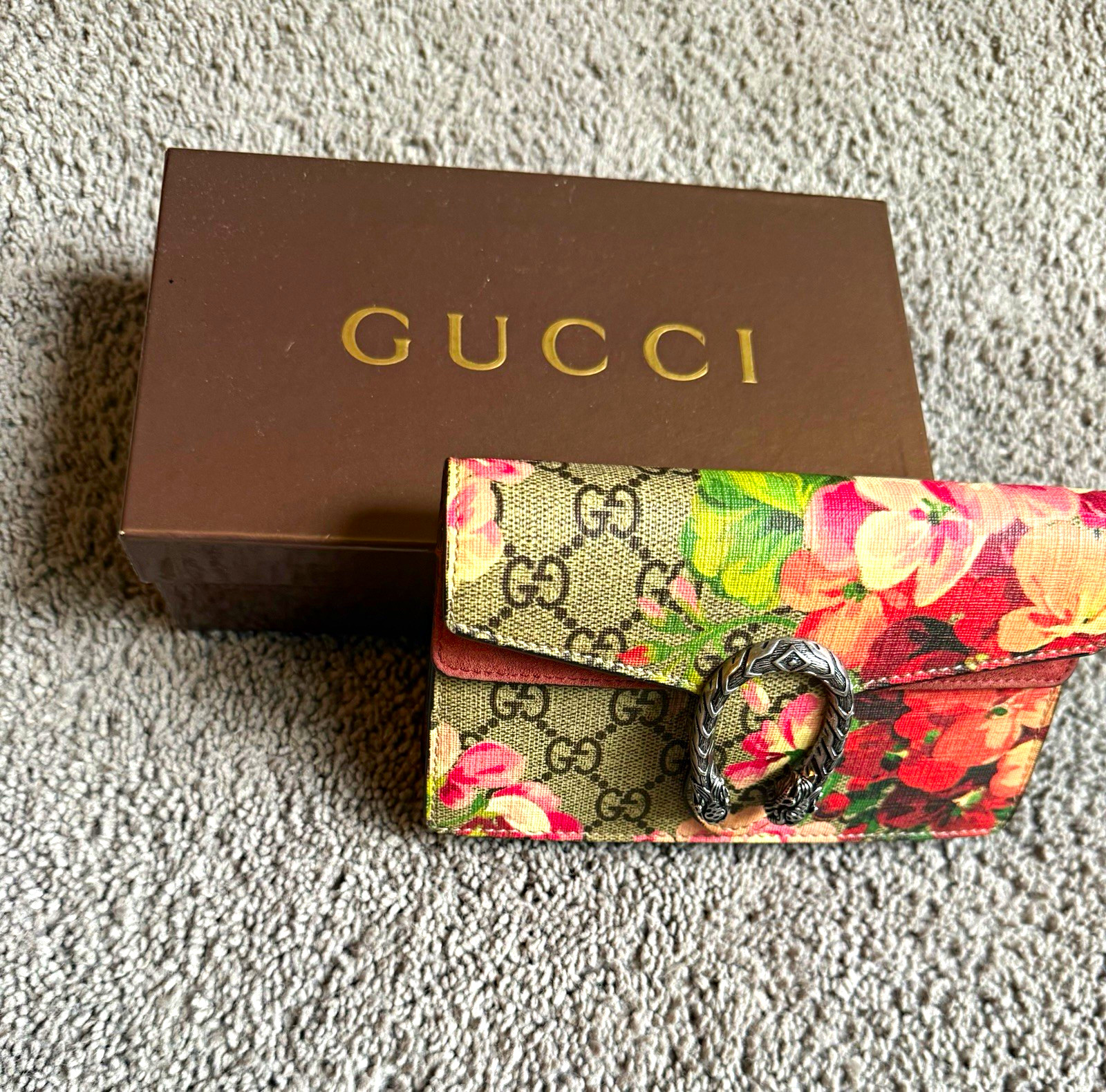 Gucci Dionysus GG Blooms Super Mini Bag