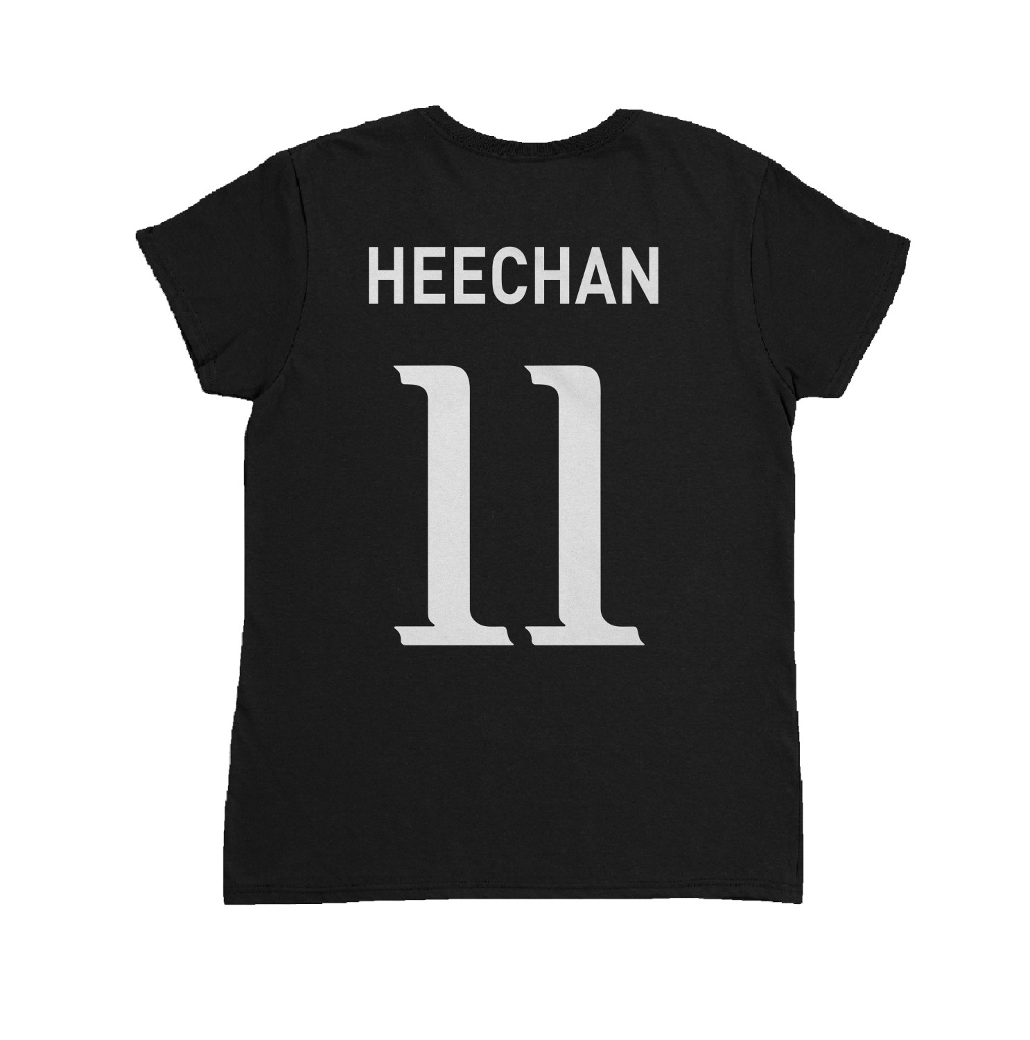 South Korea 11 Tribute 2026 Heechan Graphic 2 Sided Ladies’ Crewneck T-Shirt