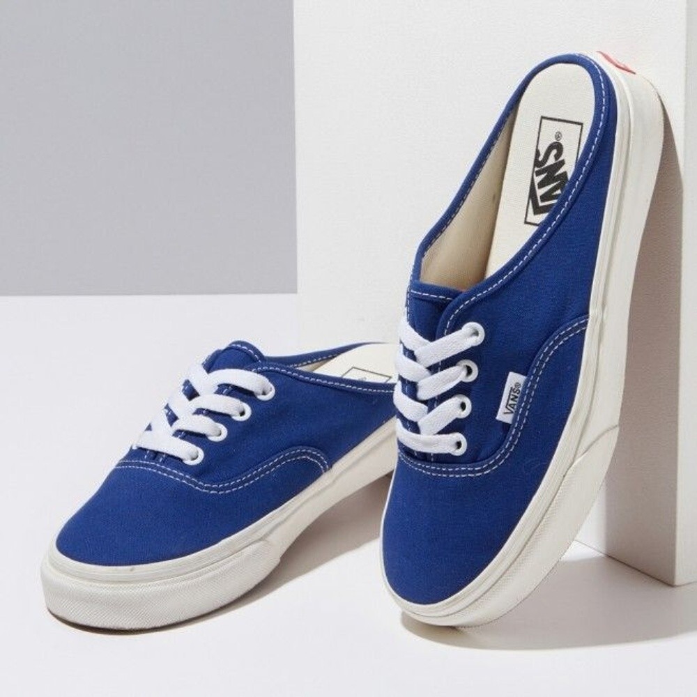 Vans Authentic Mule Sneakers Skate Shoes Blueprint VN0A54F72BK US 4-13