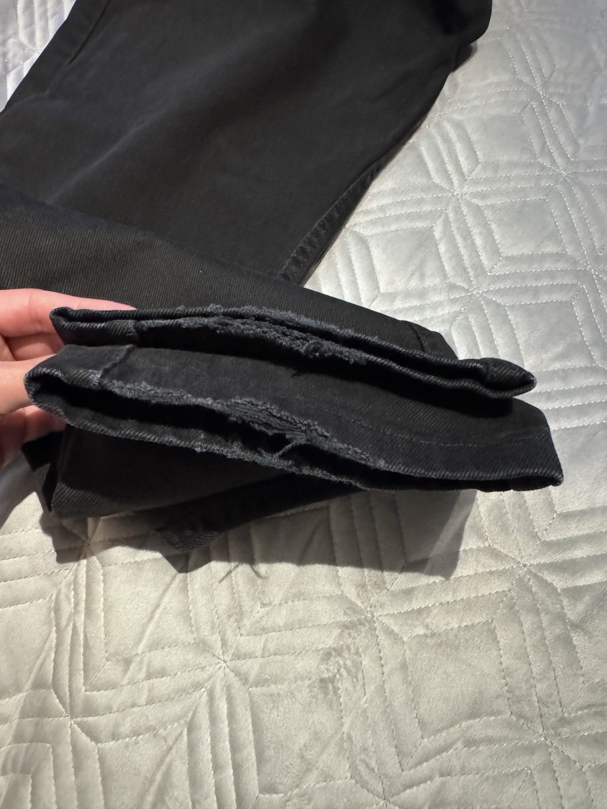 Levi’s Men’s 615 Jeans Black W36 L36 Straight Leg Vintage Made In UK