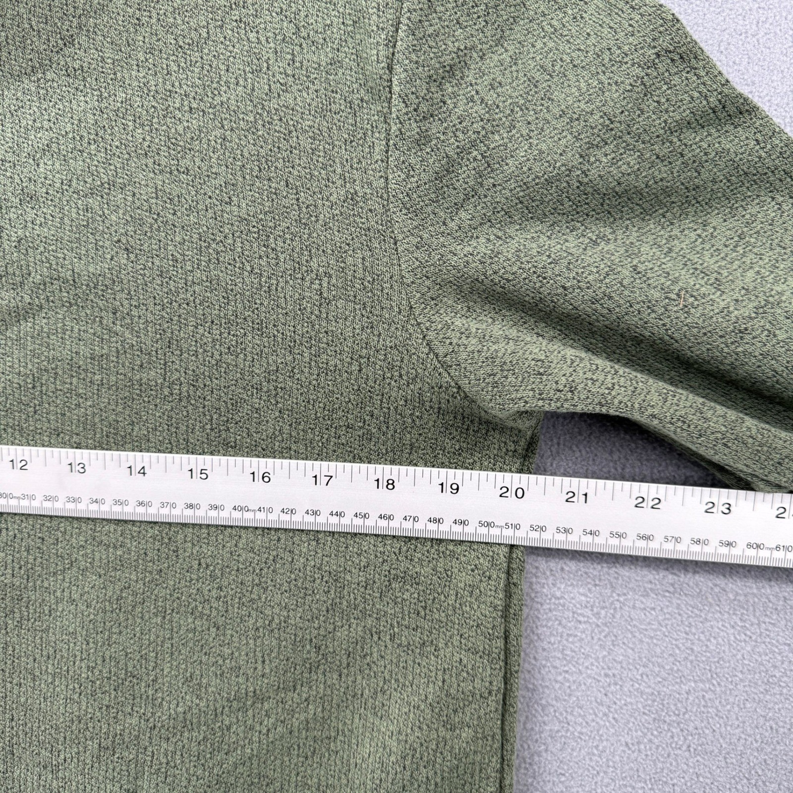 Goodfellow & Co Mens Olive Green Textured Pullover Hoodie Pocket Casual Size M