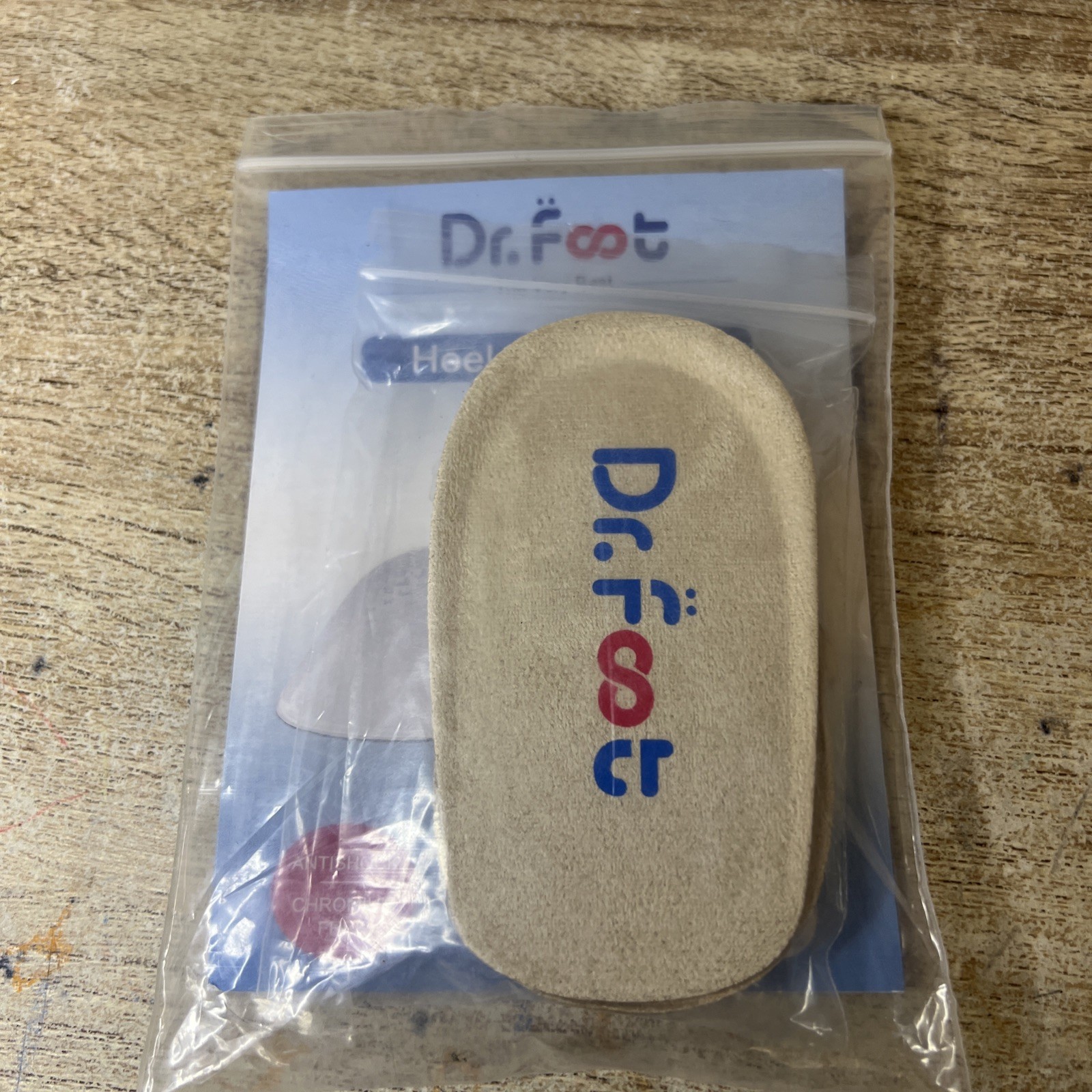 Dr.Foot Adjustable Orthopedic Heel Lift Inserts, Height Increase Insole for Leg