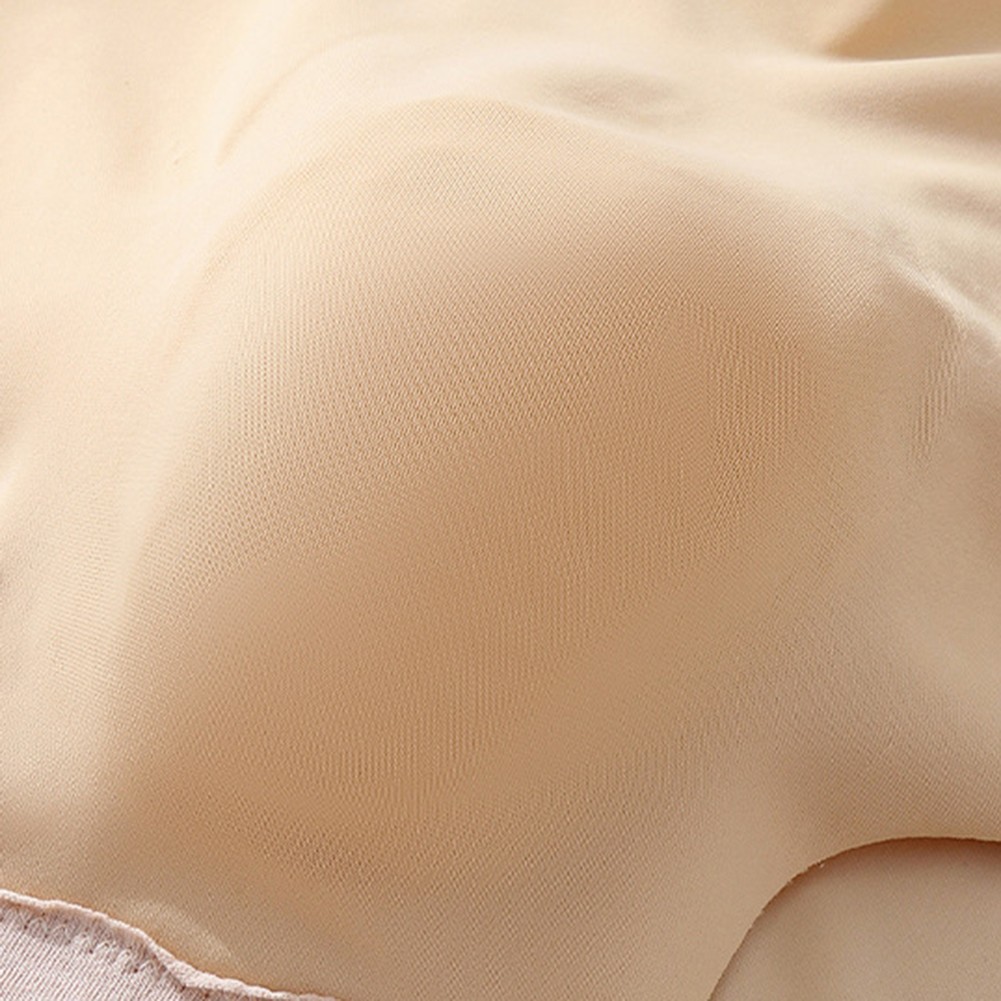 Soft Seamless Men’s Underwear Ice Silk Briefs with 3D Bulge Pouch Support