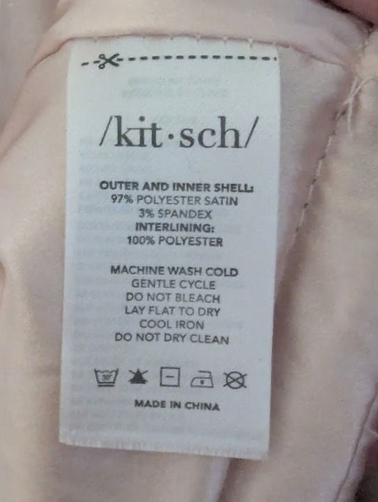 NWT Silky soft snuggie Glazey Kitsch Satin Hoodie