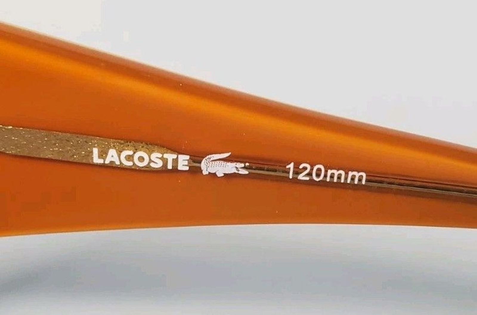Lacoste Sunglasses Model LA 12602 Black & Orange 120mm