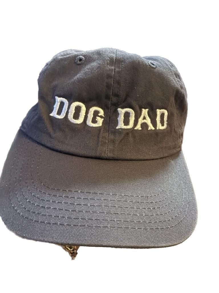 Newhattan Dog Dad Embroidered Washed Cotton Baseball Cap