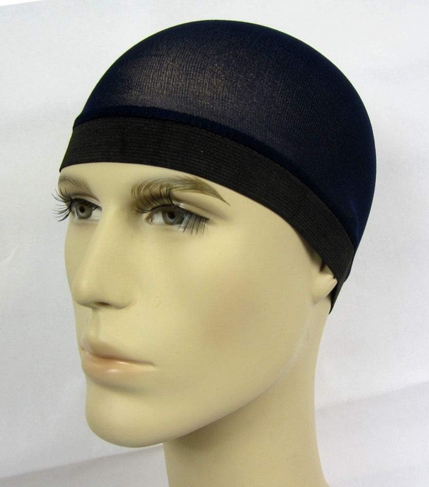 Pack of 2 Stocking Wave Cap Fit All Head Sizes